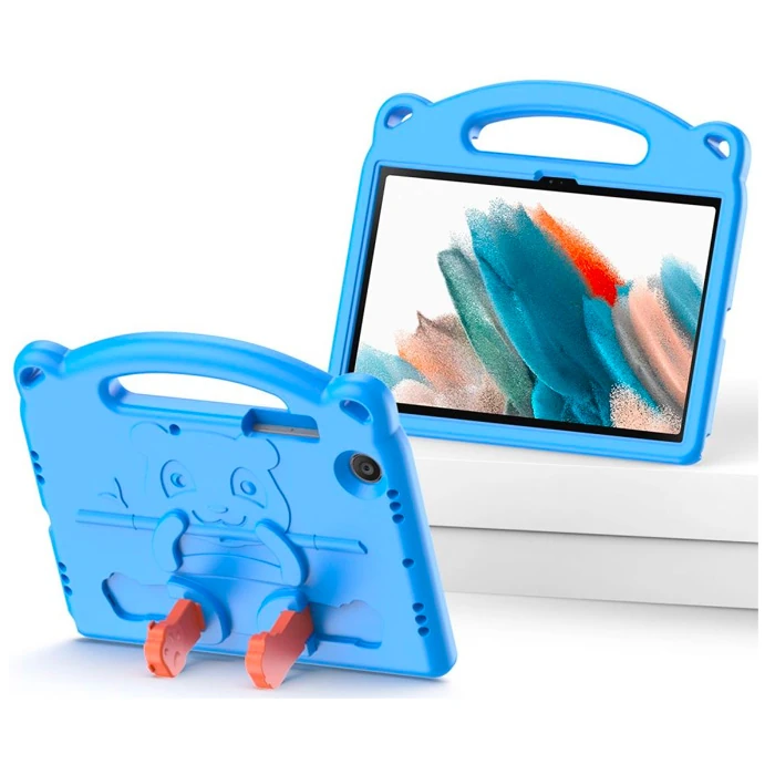 Dux Ducis Panda SM Tab A8 2021 10.5 (X200/X205) Kılıf Çocuk Shockproof Standlı Taşınabilir-(1903)