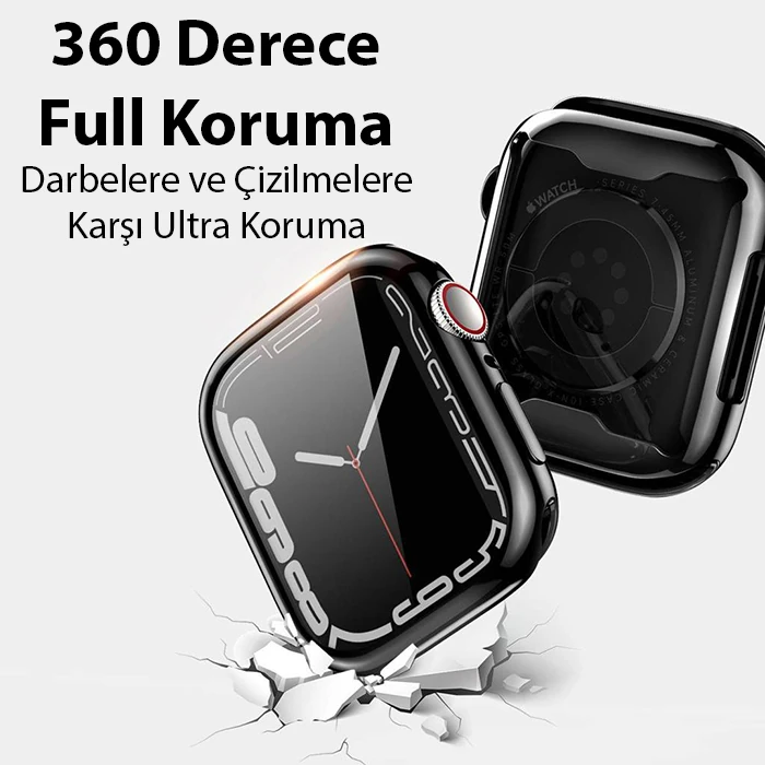 Dux Ducis Samo Series Apple Watch Ultra 49mm için Soft TPU Full Koruma Ultra İnce Silikon Kılıf-(1903)