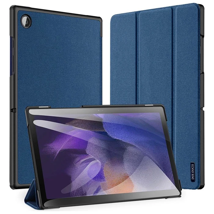 Dux Ducis Samsung Galaxy Tab A8 2021 10.5 (X200/X205) Kılıf Kalem Bölmeli Standlı Domo Series-(1903)