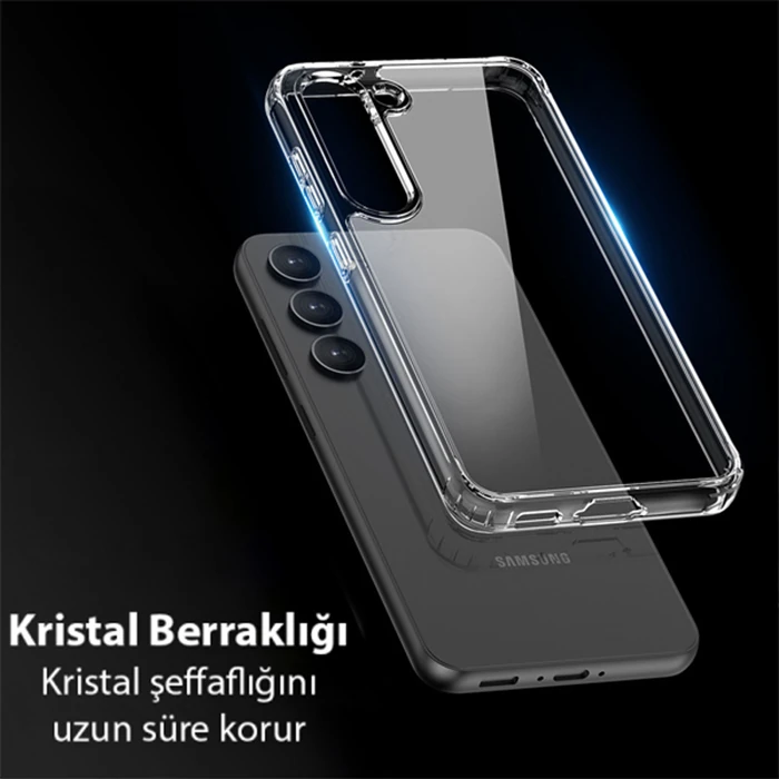 Dux Ducis SM Galaxy S23 Clin Series Shockproof Şeffaf Silikon Kılıf-(1903)