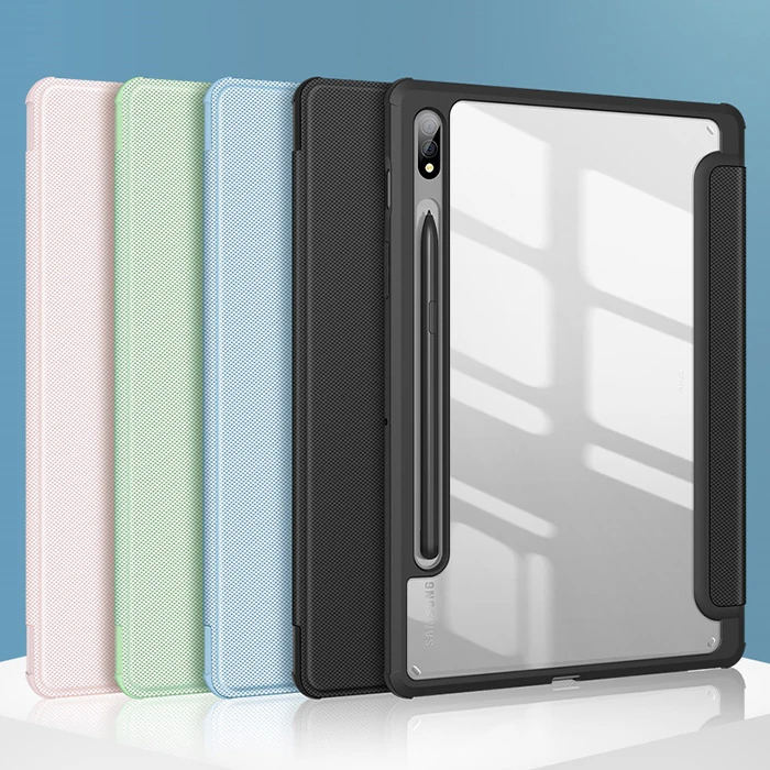 Dux Ducis SM Galaxy Tab S8-S7 Kılıf Toby Series Manyetik Kapaklı Kılıf (X700/X706)-(T870/T875/T876B)-(1903)