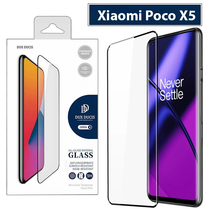Dux Ducis Xiaomi Poco X5 Full Kaplama Tempered Cam Ekran Koruyucu-(1903)