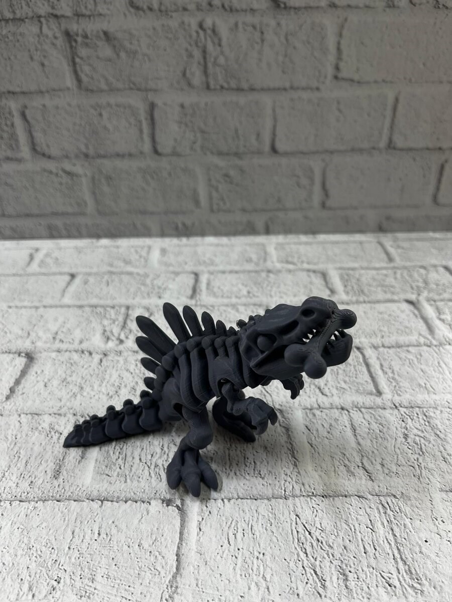 Eklemli Hareketli Dinazor Figürü Siyah – Dekoratif Masa Üstü Oyuncak