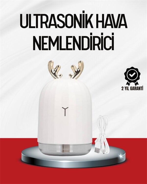 El Tipi USB Mini Soğuk Mist Nemlendirici 220 ml Tank