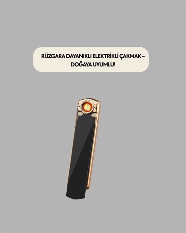 Elektronik Çakmak – Lüks Tasarım, Rüzgarda Sönmez Yeni Nesil