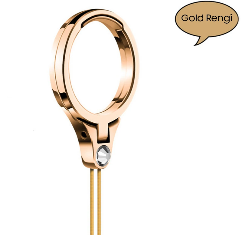 Elmas İşlemeli Standlı Yüzük Telefon Tutucu-(1903)