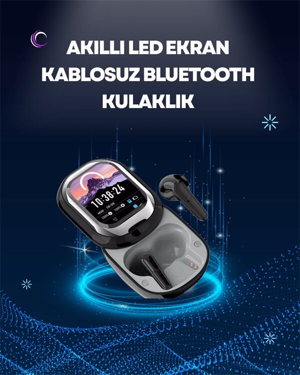 ENC Destekli Bluetooth 5.4 Kulaklık – EQ Ayarlı, Akıllı Kutulu