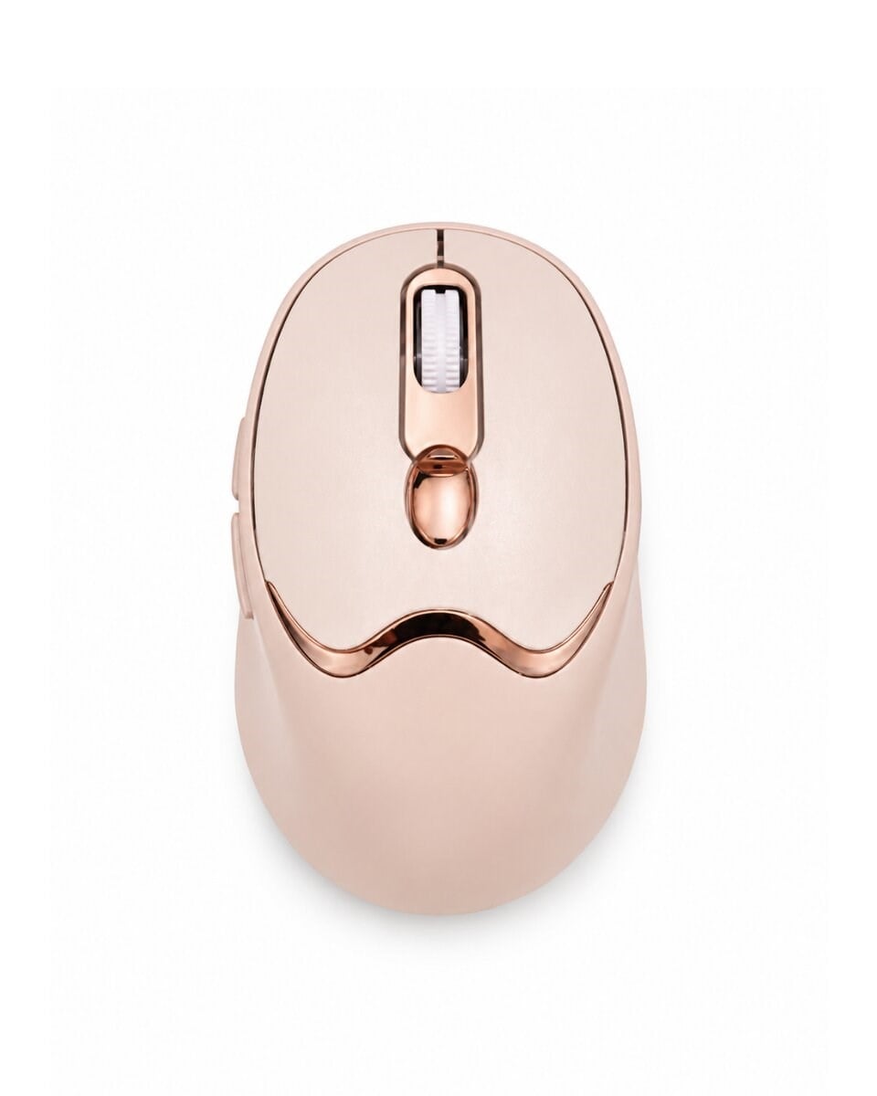 Ergonomik Tasarımlı Kablosuz Mouse Bluetooth ve USB Alıcılı