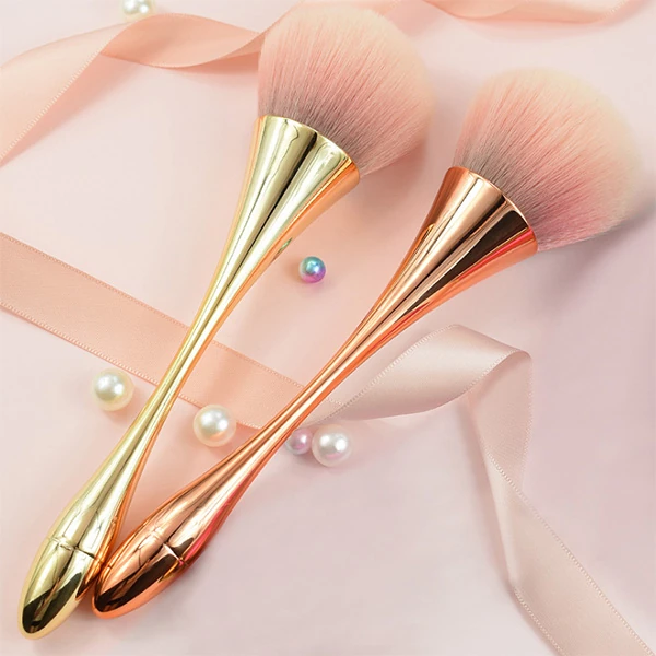 EZERE Altın Makyaj Fırçası Pudra Fırçası Fondöten Fırçası Allık Fırçası-(1903)