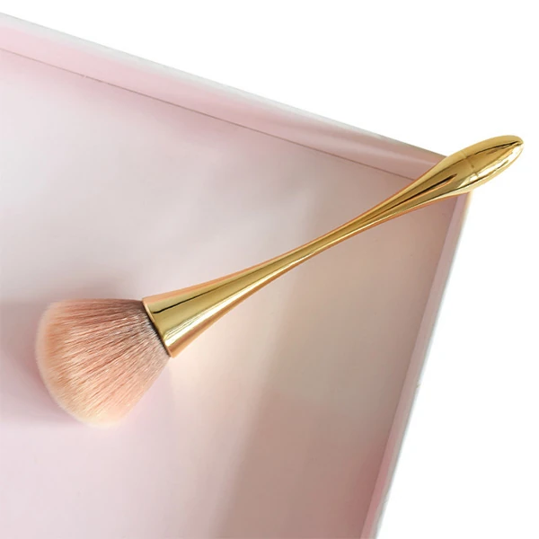 EZERE Altın Makyaj Fırçası Pudra Fırçası Fondöten Fırçası Allık Fırçası-(1903)
