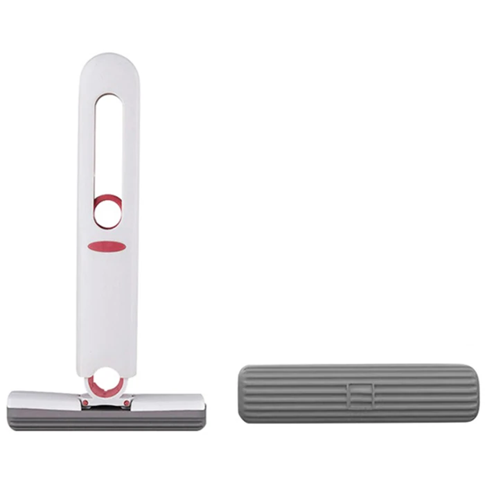 EZERE Çok Amaçlı Mini tezgah üstü Paspas Mini Mop + 2 Yedek Uç-(1903)