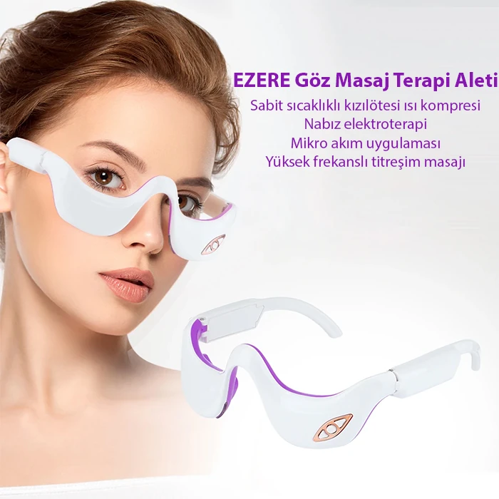 EZERE Eyeserın Göz Masaj Aleti – Terapi Etkili Göz Bakımı-(1903)