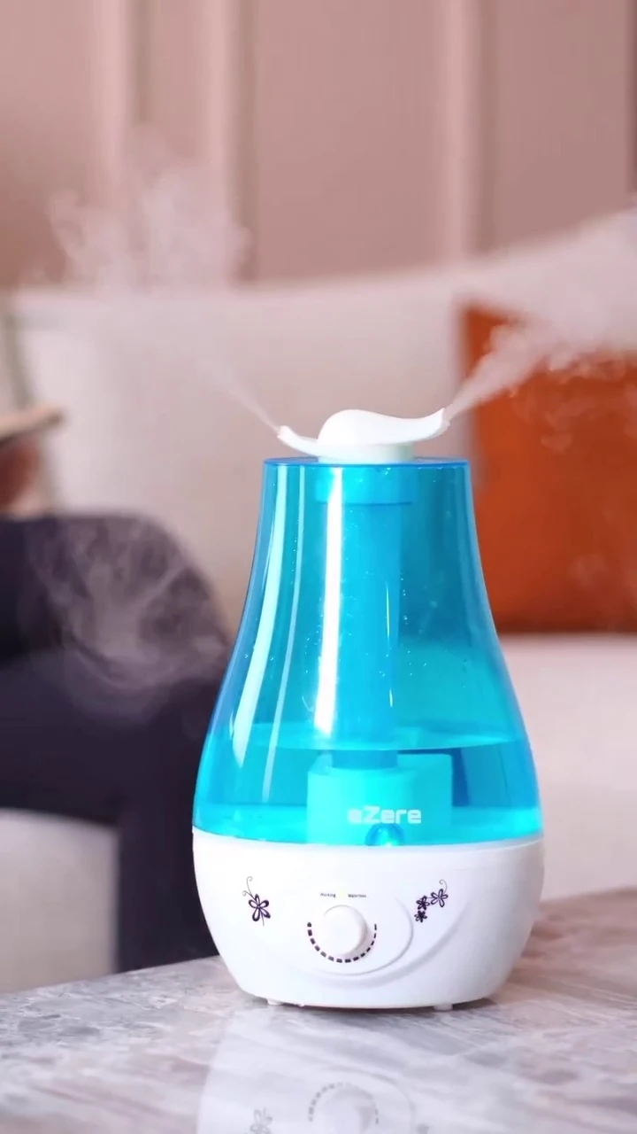 EZERE QTUM9 Çift Sprey Ultrasonik Hava Nemlendirici 3.5L KLS-204-(1903)