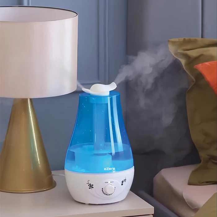 EZERE QTUM9 Çift Sprey Ultrasonik Hava Nemlendirici 3.5L KLS-204-(1903)