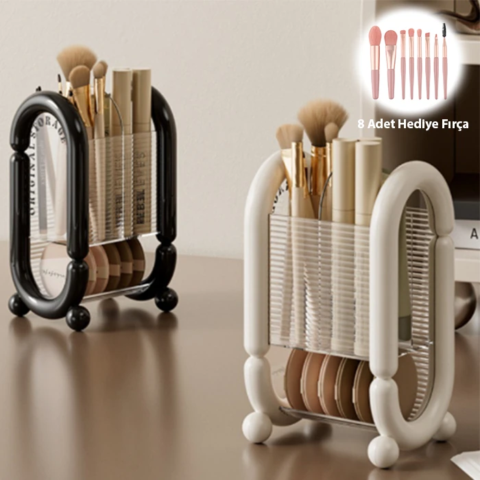 EZERE Şık Tasarım Kozmetik Eşya Makyaj Fırçası Düzenleme Kutusu Organizer-(1903)