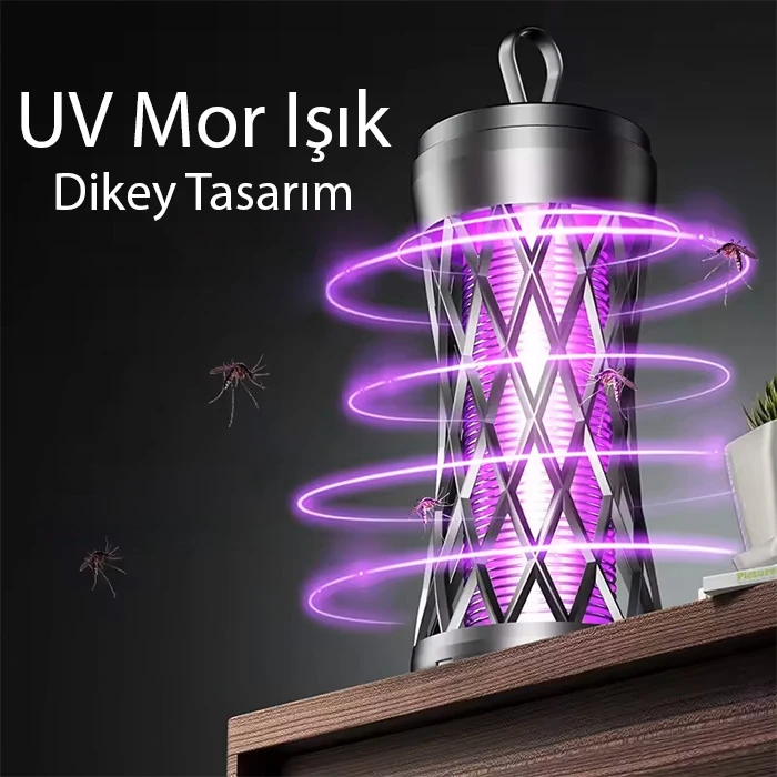 EZERE TX-WD02 UV Işıklı Elektrikli Sivrisinek Kapanı-(1903)