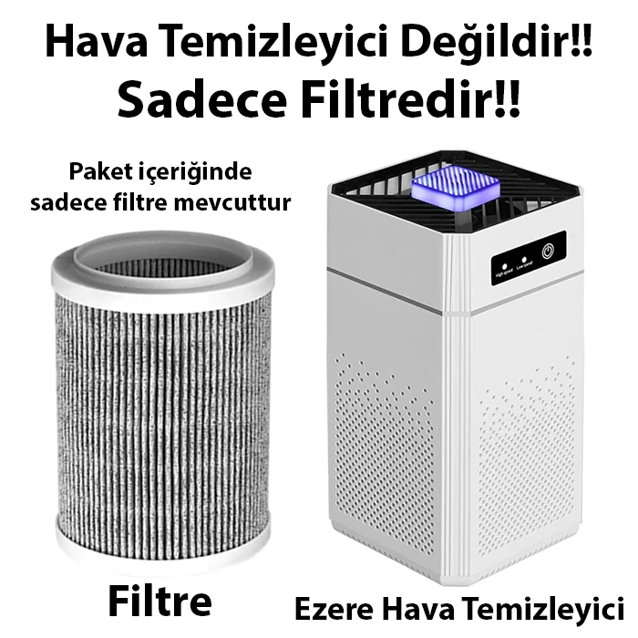 EZERE Ultrasonik Hava Temizleyici için Yedek Filtre-(1903)