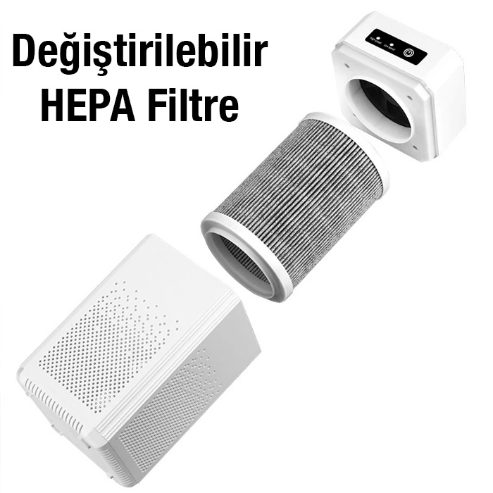 EZERE Ultrasonik Hava Temizleyici için Yedek Filtre-(1903)