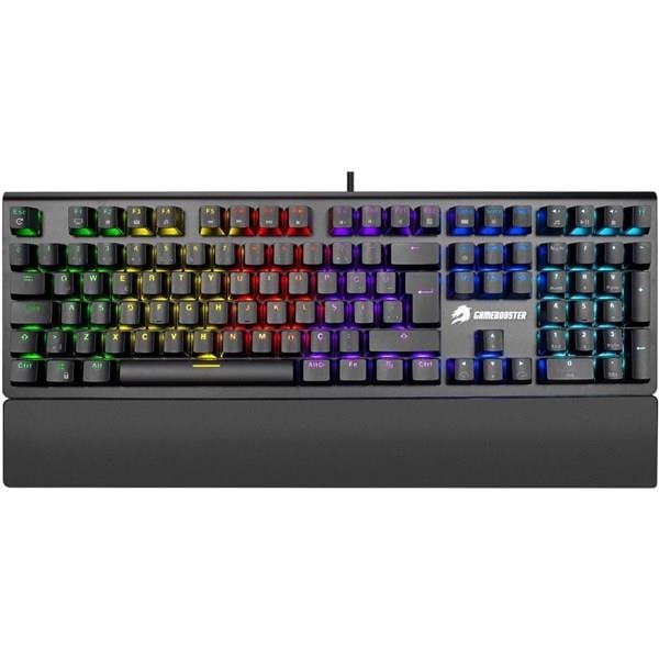 GameBooster G908 Bolt Rainbow Aydınlatmalı Red Switch Mekanik Bileklikli Oyun Klavyesi