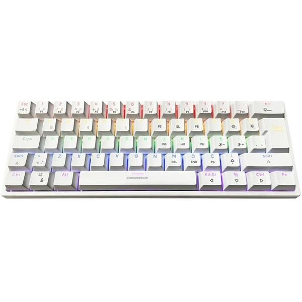 GameBooster GB-G11 GHOST Rainbow Aydınlatmalı Beyaz Mekanik Klavye