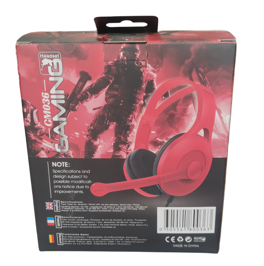 GAMING KULAKLIK GM036 OYUNCU KULAKLIĞI