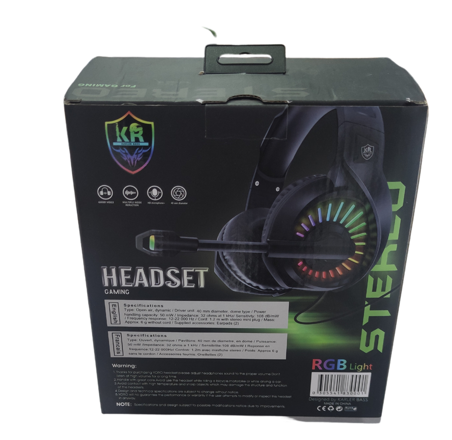 GAMING KULAKLIK R3000 OYUNCU KULAKLIĞI