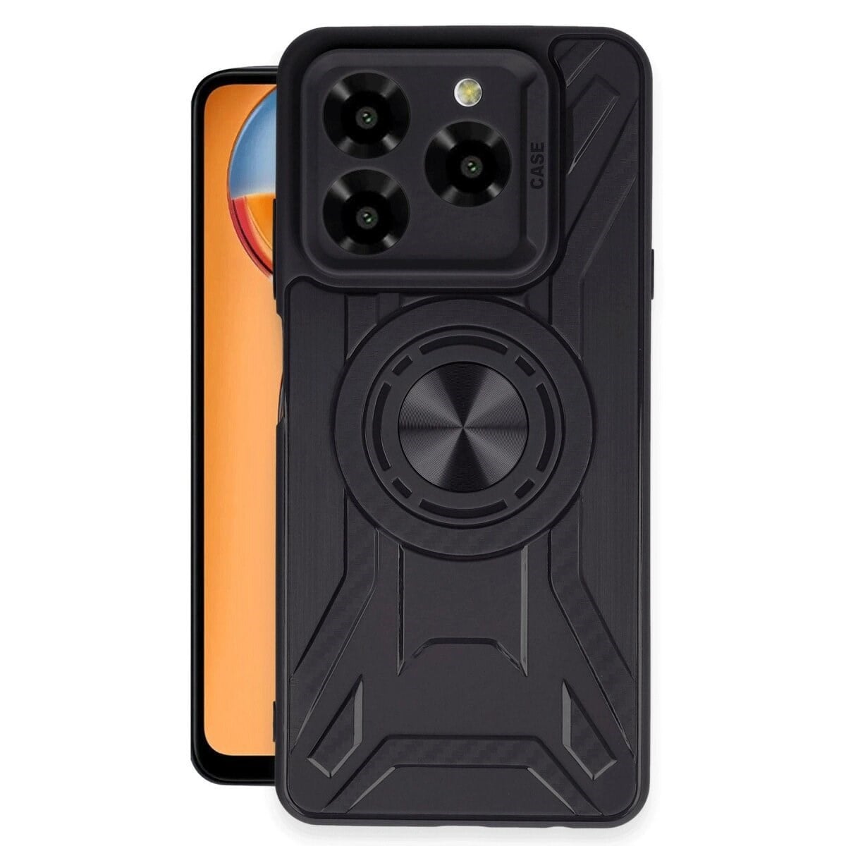 General Mobile Era 30 Kılıf Lincoln Silikon - Siyah