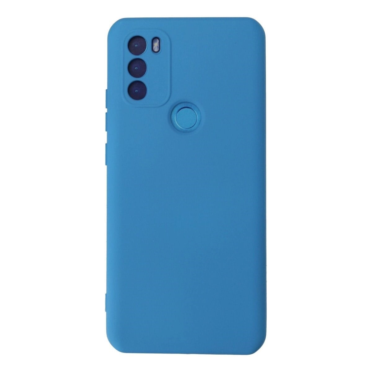 General Mobile Gm 21 Plus Kılıf Nano İçi Kadife Silikon - Mavi