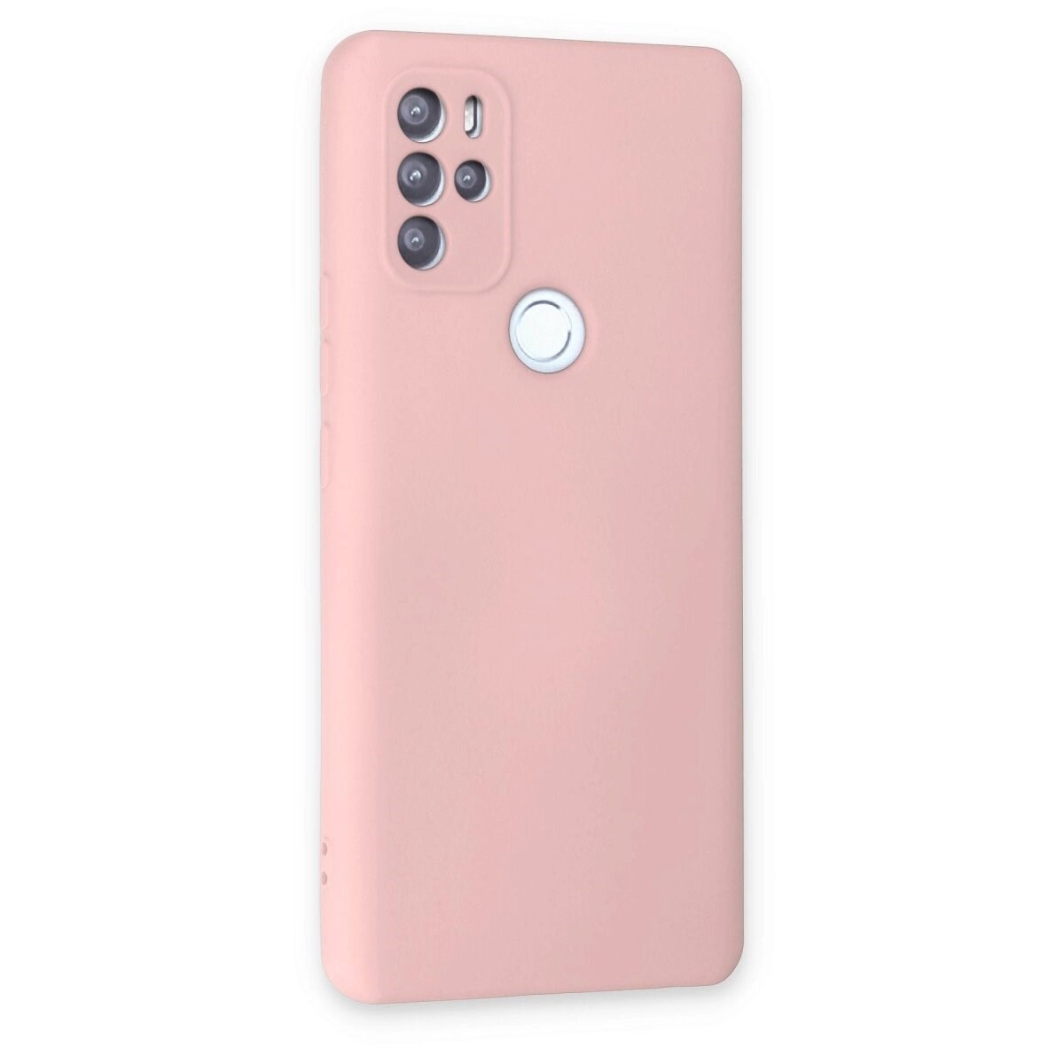 General Mobile Gm 21 Pro Kılıf Nano İçi Kadife Silikon - Pudra