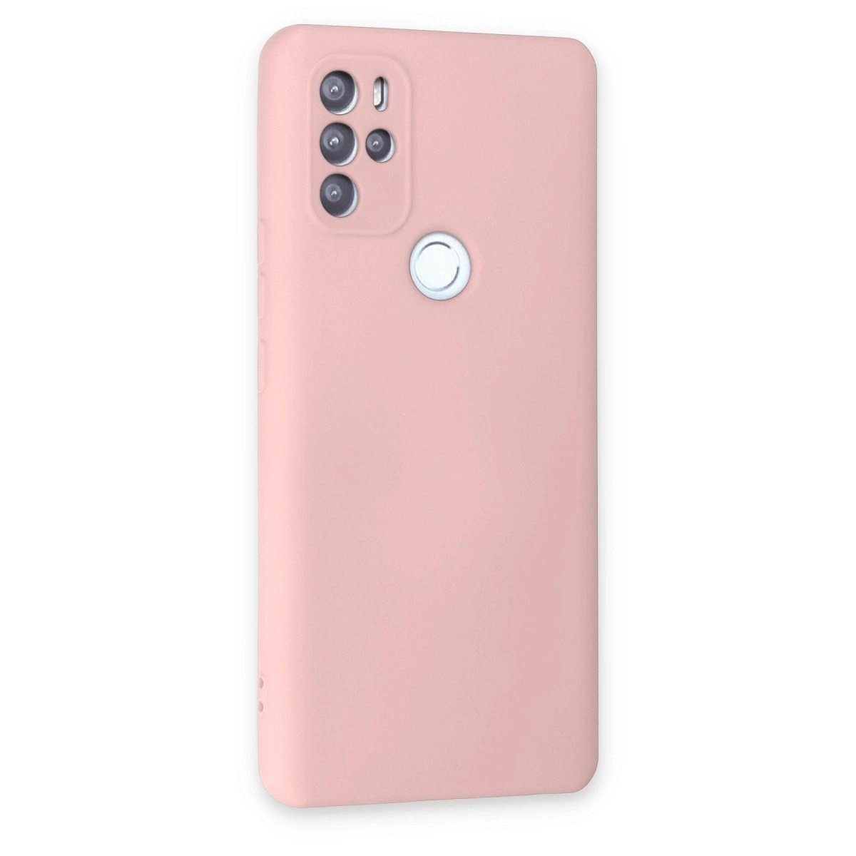 General Mobile Gm 21 Pro Kılıf Nano İçi Kadife Silikon - Pudra
