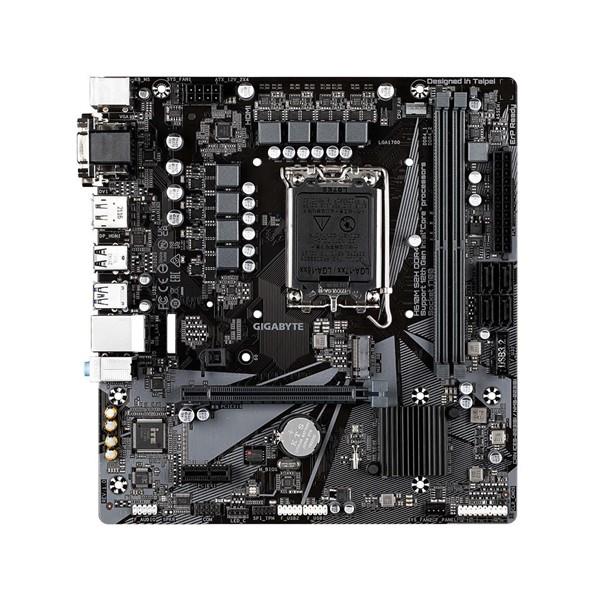 GIGABYTE H610M-S2H DDR4 HDMI DVI DP PCIe 16X v4.0 1700p mATX