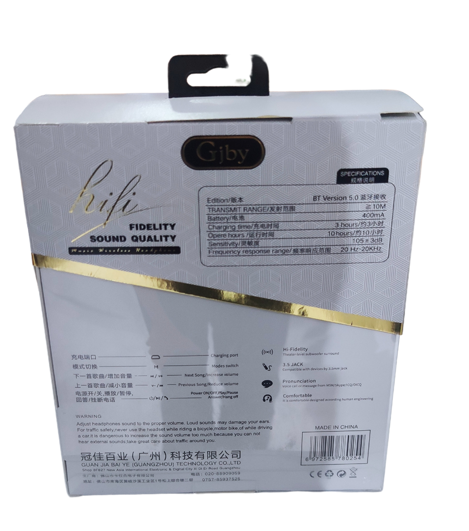 GJBY MUSIC WİRELESS HEADPHONE CA-025