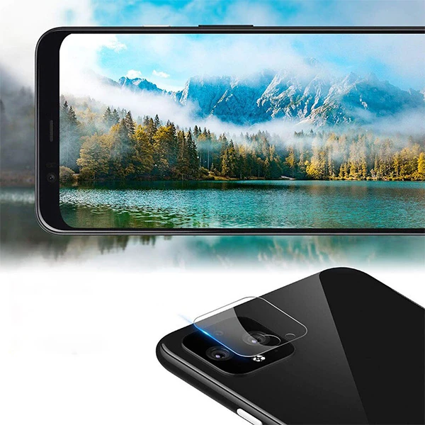 Google Pixel 4xl Tempered Kamera Koruyucu Kırılmaz Cam-(1903)