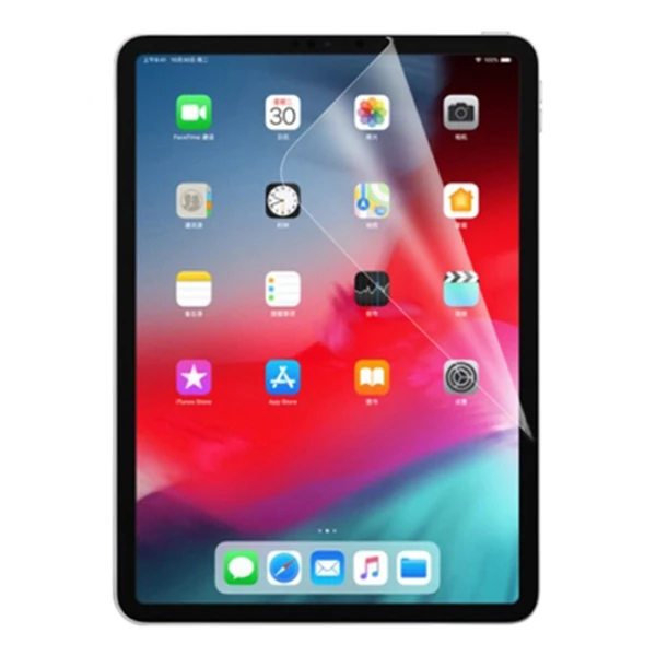 Gor Apple iPad Pro 12.9 (2021)- (2020)- (2018) Darbe Emici Ekran Koruyucu-(1903)