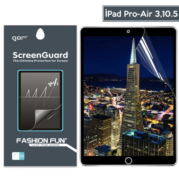 Gor Apple İPad Pro-Air 310.5 Darbe Emici Ekran Koruyucu-(1903)