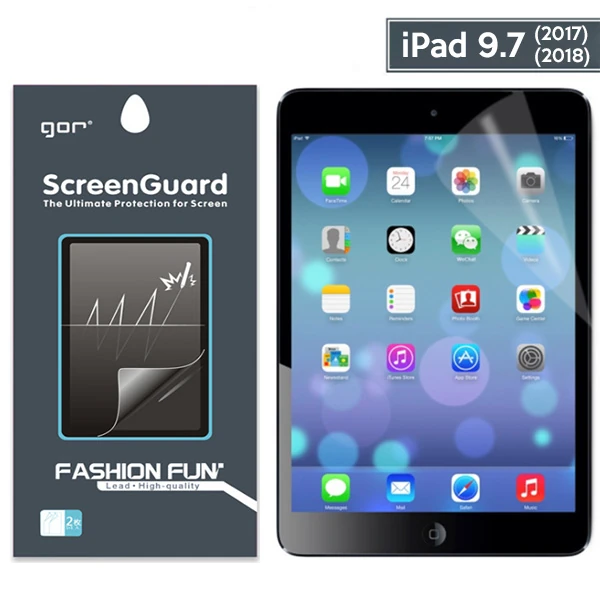 Gor iPad 9.7 (2018) iPad 9.7 (2017) / Air1/Air 2 / 5 / 6 Ekran Koruyucu-(1903)