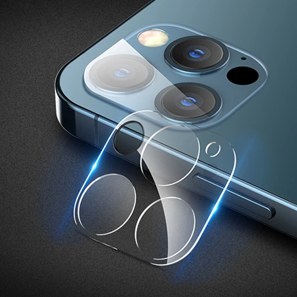 GOR İPhone 12 Pro 6.1 Best Full Tempered Cam Kamera Koruyucu 2Adet Set-(1903)