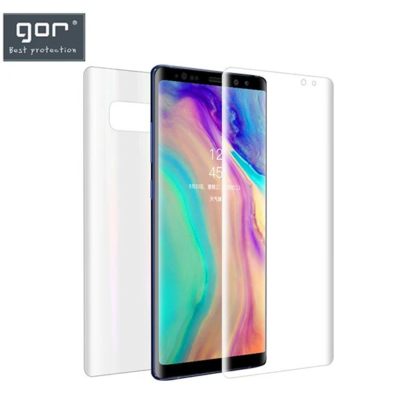 Gor Sm Galaxy S10 3d Kavisli Darbe Emici Full Ekran Koruyucu 2 Adet Set-(1903)