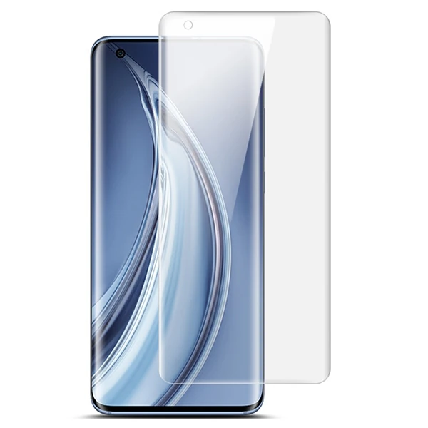 GOR Xiaomi Mi 10-10 Pro 3D Kavisli Full Ekran Koruyucu 2 Adet Set-(1903)