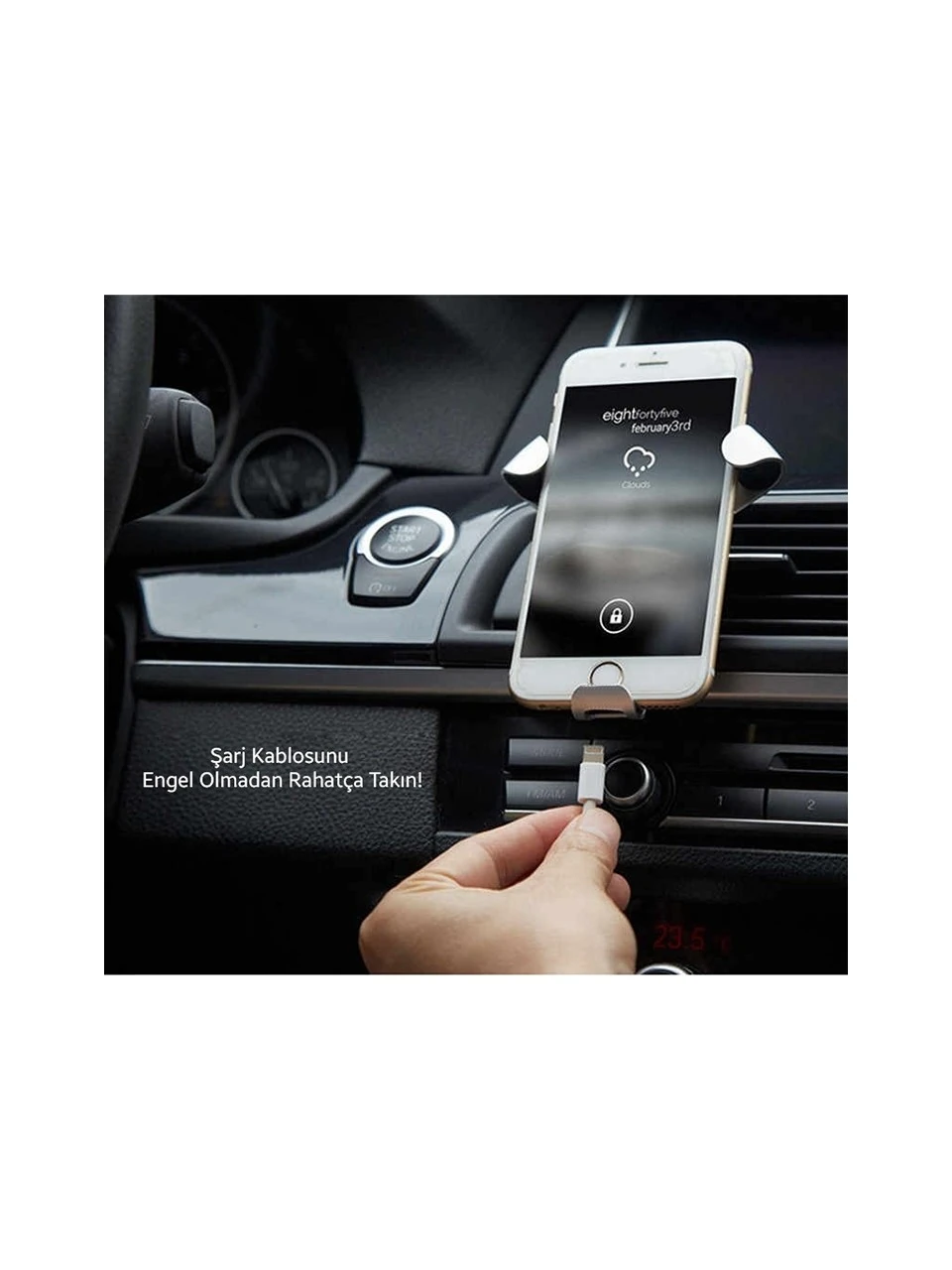 Gravity Drive Universal Araç Havalandırma Tutucu-(1903)