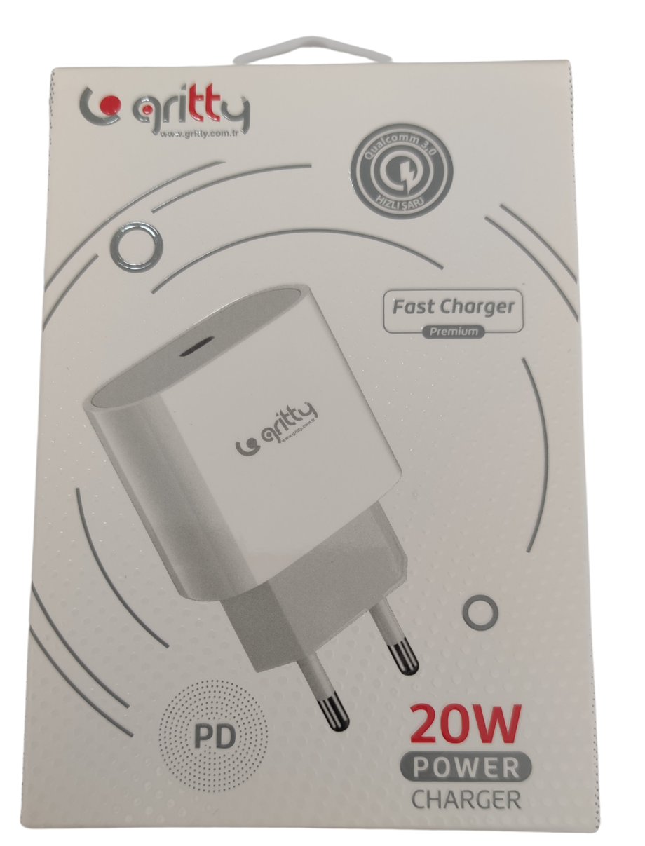 GRİTTY 20W FAST CHARGER ( Şarj Başlığı )