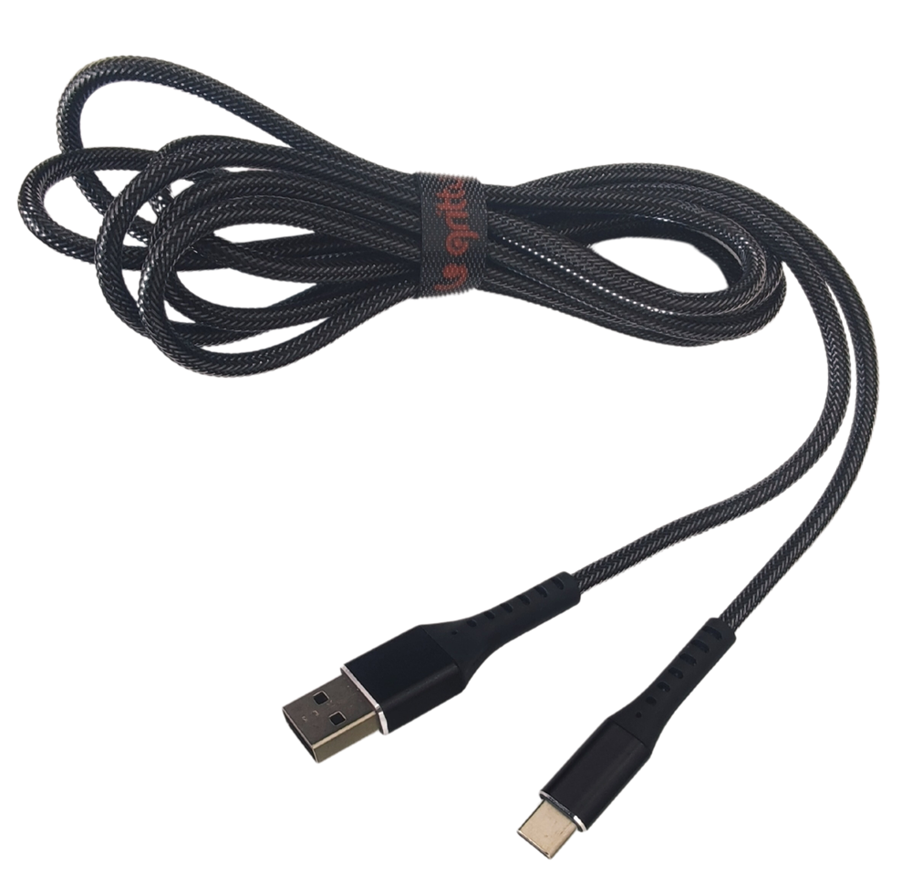 GRİTTY 2M METAL 2.4A HASIR KABLO