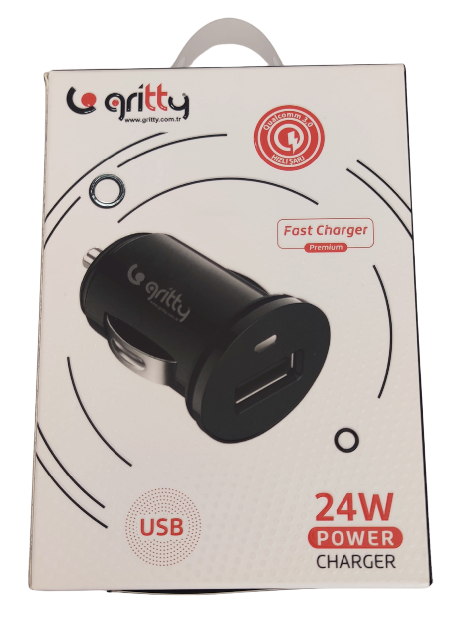 GRİTTY ARAÇ ŞARJI 24 W POWER CHARGER