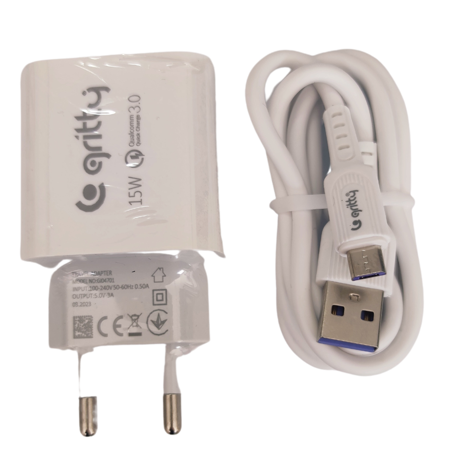 GRİTTY MİCRO ŞARJ CİHAZI 15 W POWER CHARGER
