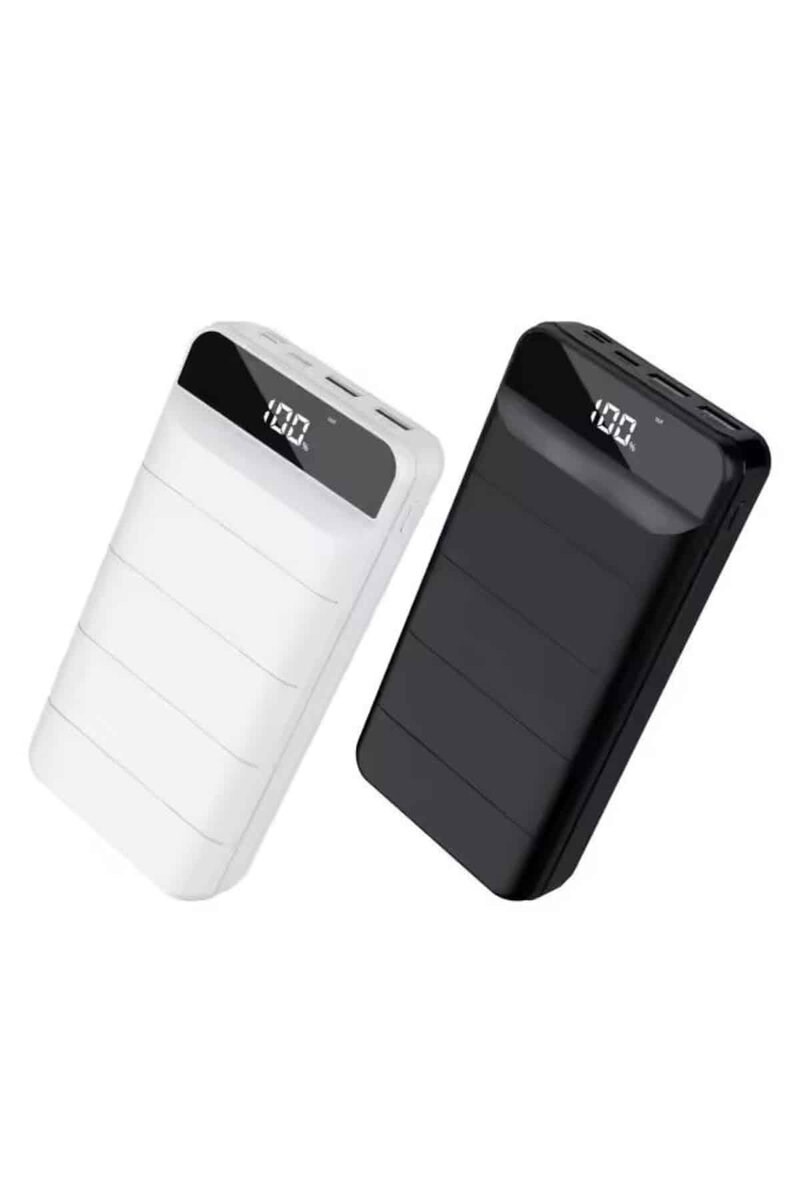 Hızlı Taşınabilir 50.000 Mah Powerbank Led Ekran Android ve İOS Uyumlu Yeni Nesil