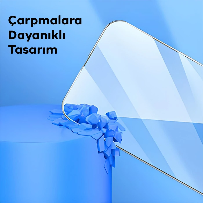 HOCO 9D iPhone 15 Pro Tempered Kırılmaz Cam Ekran Koruyucu-(1903)