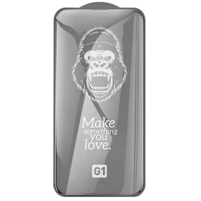 HOCO Flash attach iPhone 15 Full HD Tempered Kırılmaz Cam Ekran Koruyucu-(1903)