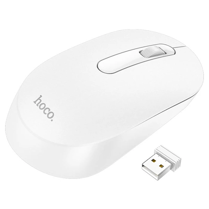 HOCO GM14 Platinium 1200dPi 2.4G Bluetooth Kablosuz Optik Mouse-(1903)