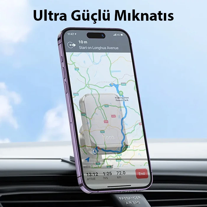 HOCO H25 Araç İçi Torpido Üstü Manyetik Telefon Tutucu-(1903)