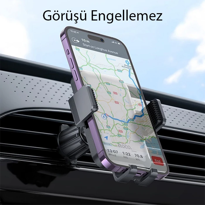 HOCO H26 Araç İçi Havalandırma Bölmesi Telefon Tutucu-(1903)